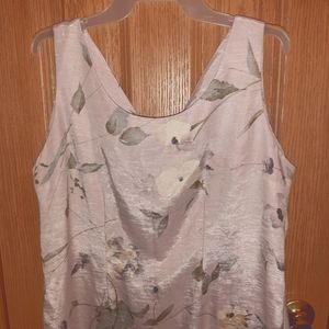 Ladies Floral Sheath Dress Size 14P